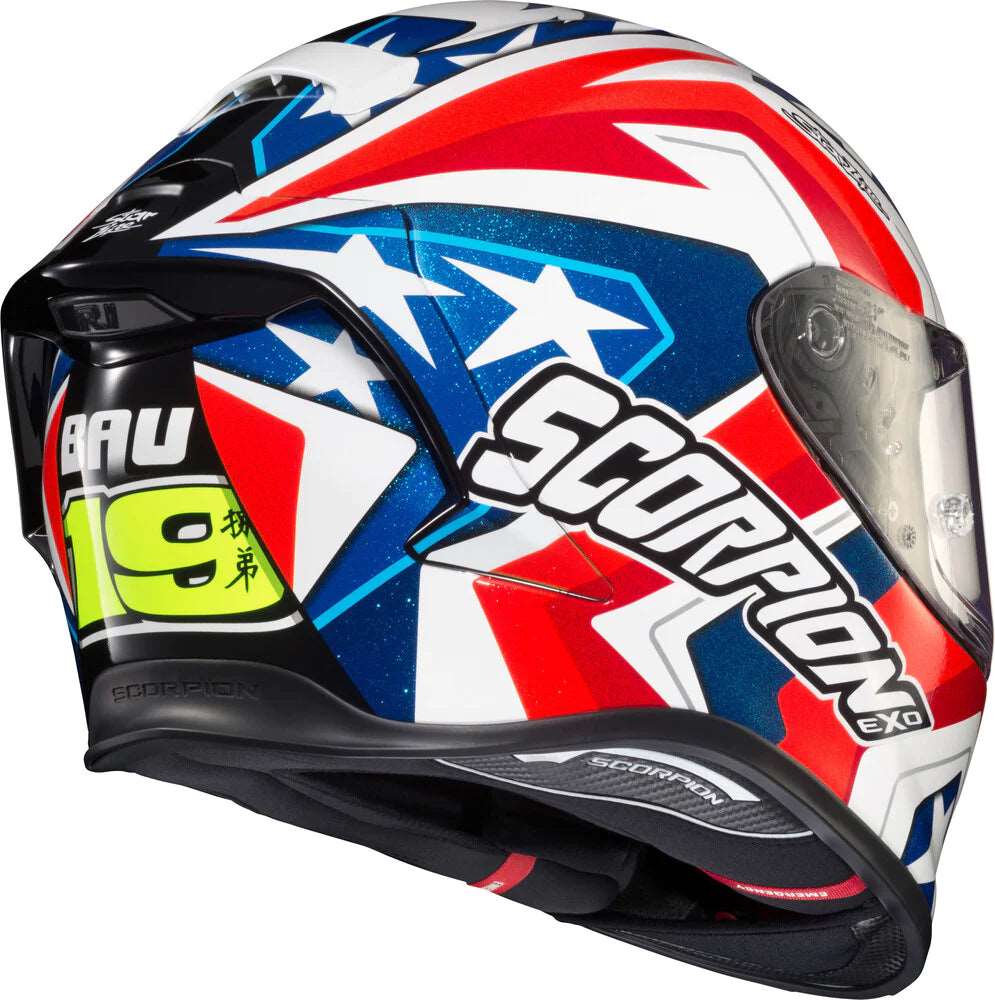 Casco Scorpion Exo-R1 Air Bautista LS BSA MOTOS