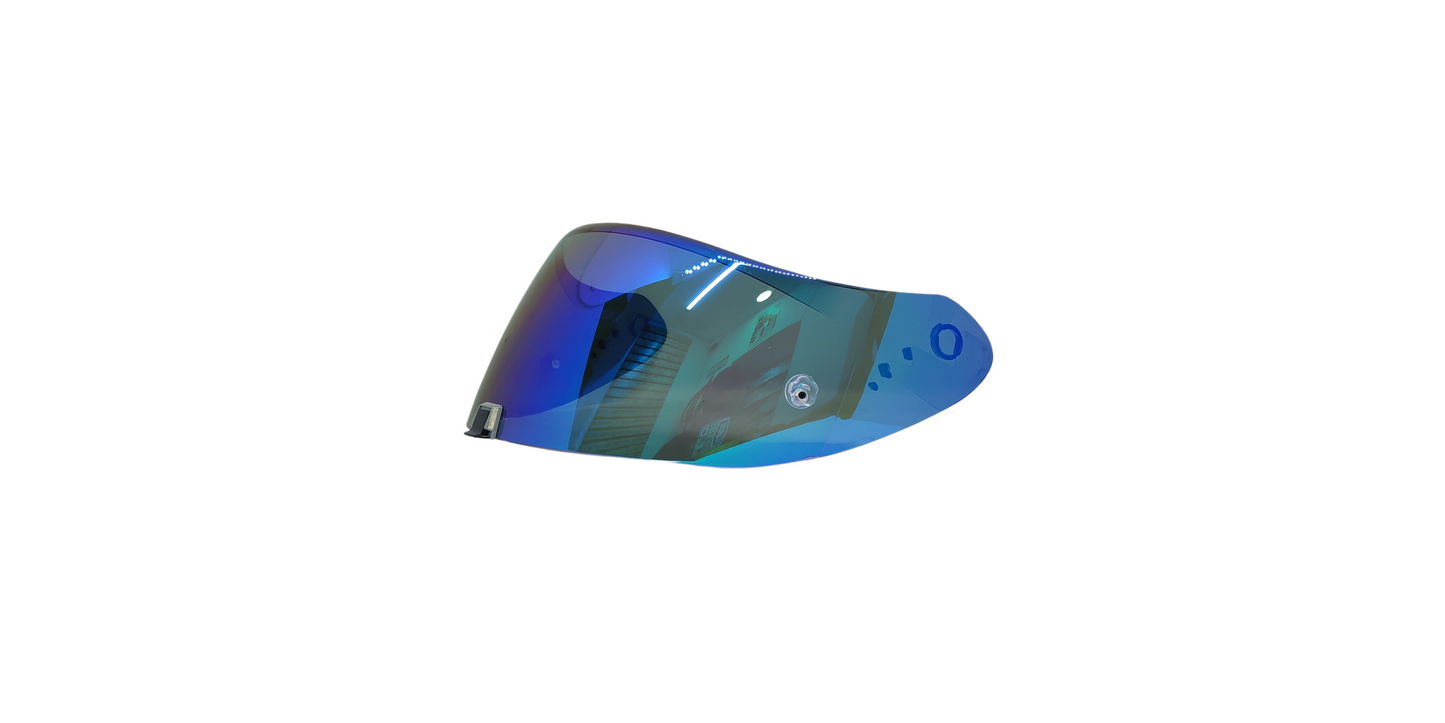 VISOR SCORPION EXO-391 AZUL VERDE MORADO + PINLOCK