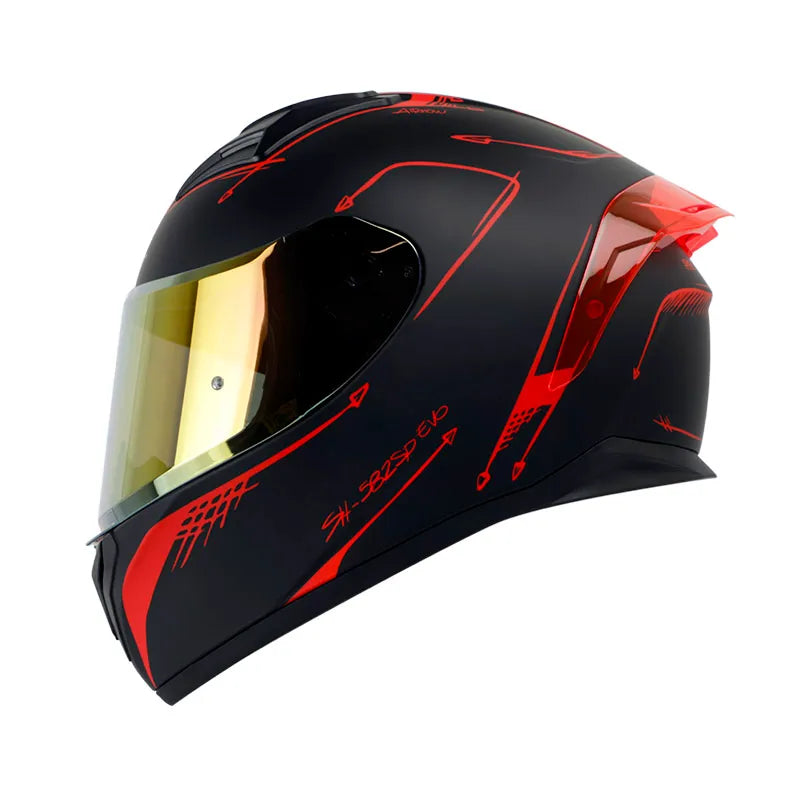 CASCO SHAFT SH-582 SP EVO SOLID ROJO