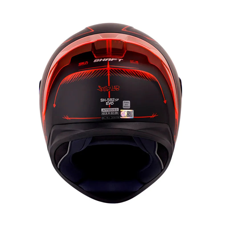 CASCO SHAFT SH-582 SP EVO SOLID ROJO