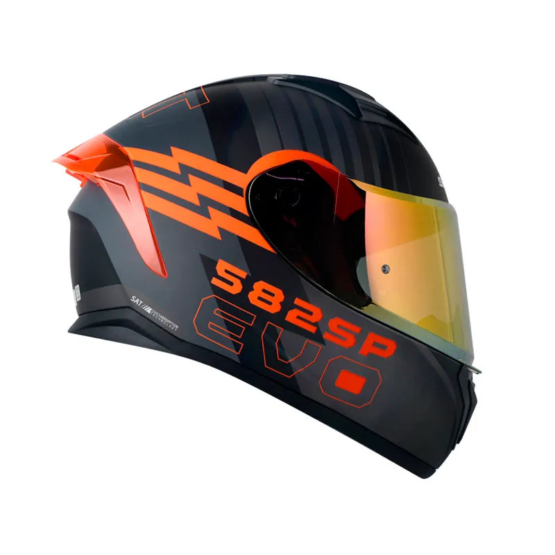 CASCO SHAFT SH-582 SP EVO ROCK NARANJA