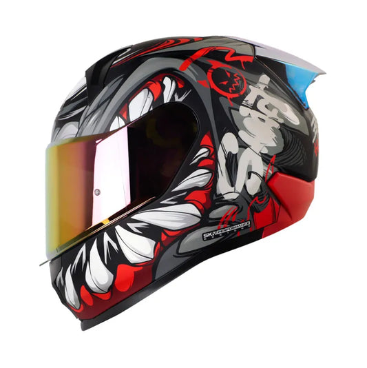 CASCO SHAFT SH-560 EVO MENFIS ROJO