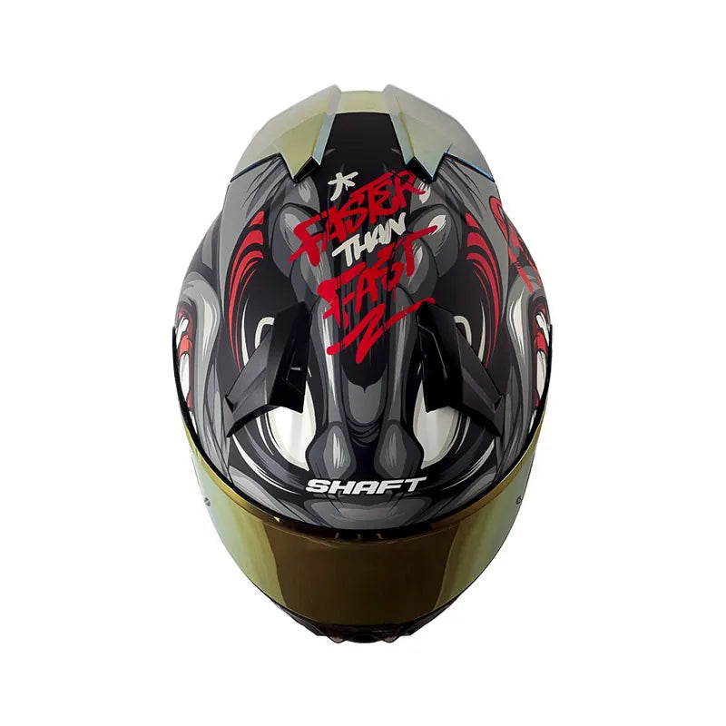 CASCO SHAFT SH-560 EVO MENFIS ROJO