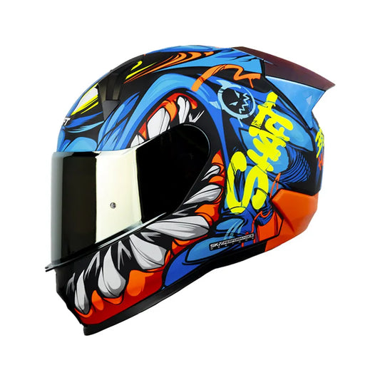 CASCO SHAFT SH-560 EVO MENFIS AZUL