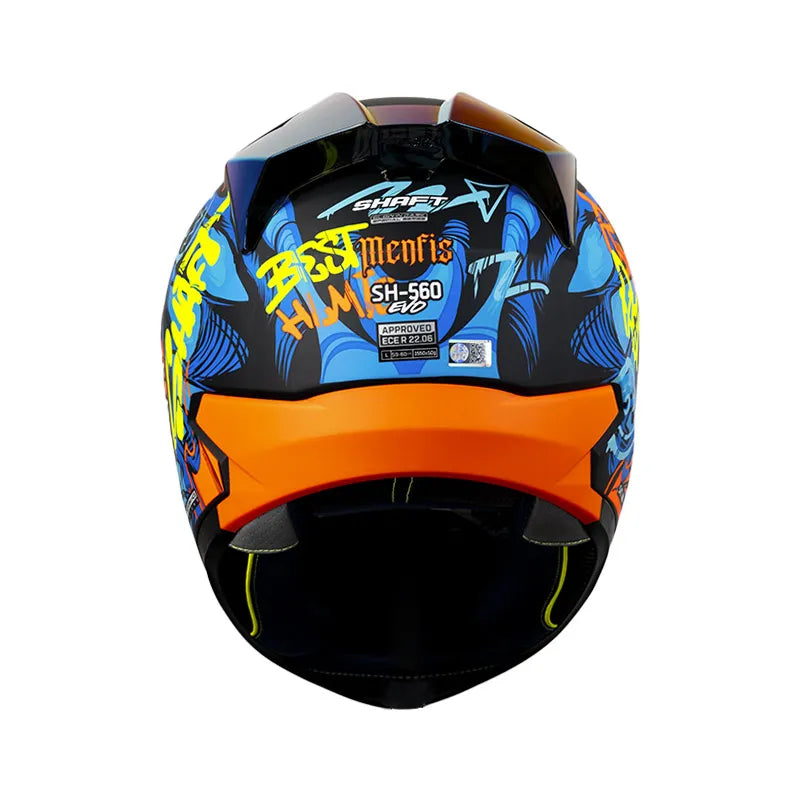 CASCO SHAFT SH-560 EVO MENFIS AZUL