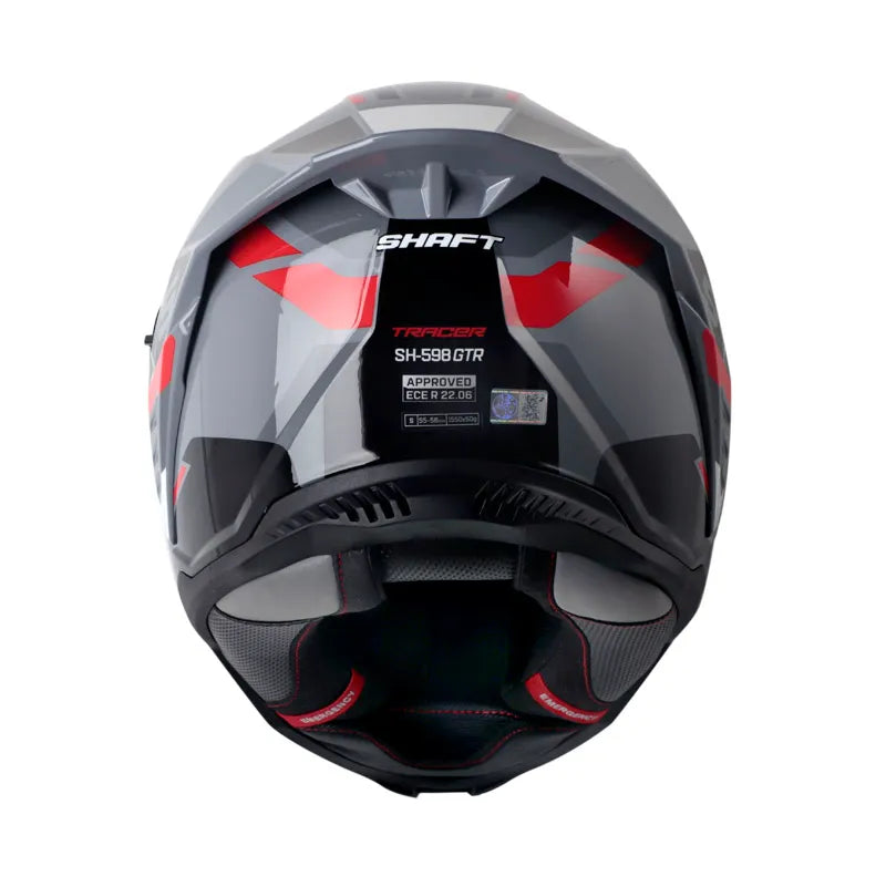 CASCO SHAFT SH-598 GTR TRACER ROJO