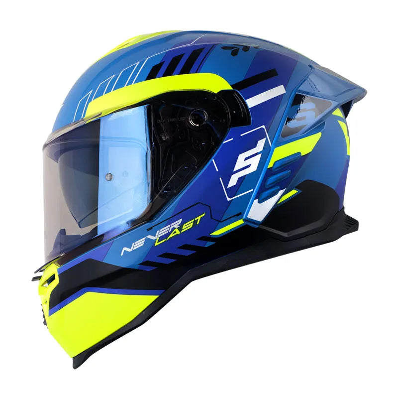 CASCO SHAFT SH-598 GTR TRACER AZUL