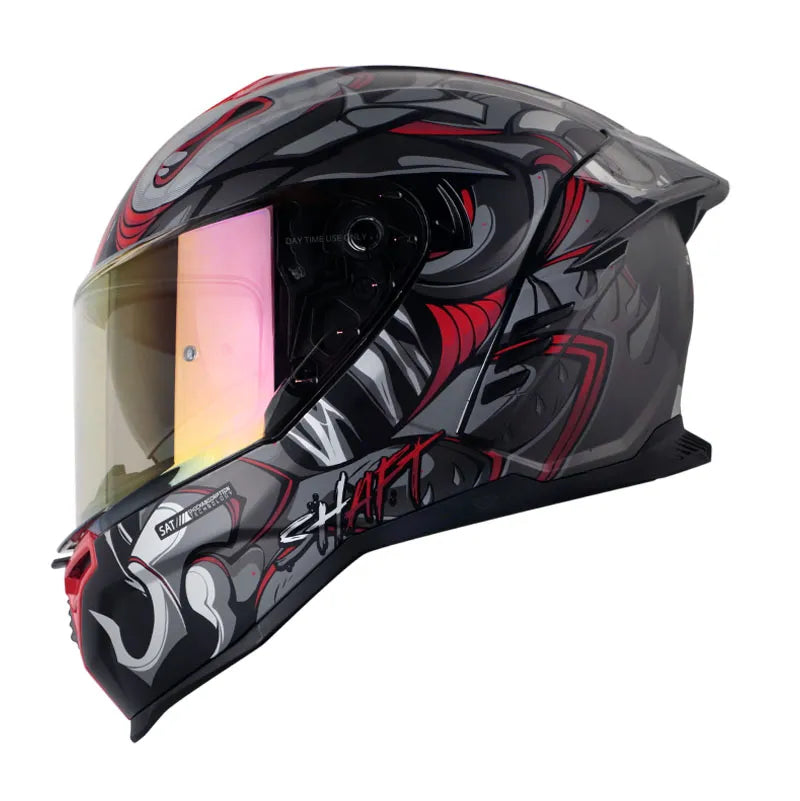 CASCO SHAFT SH-598 GTR MANTIS ROJO