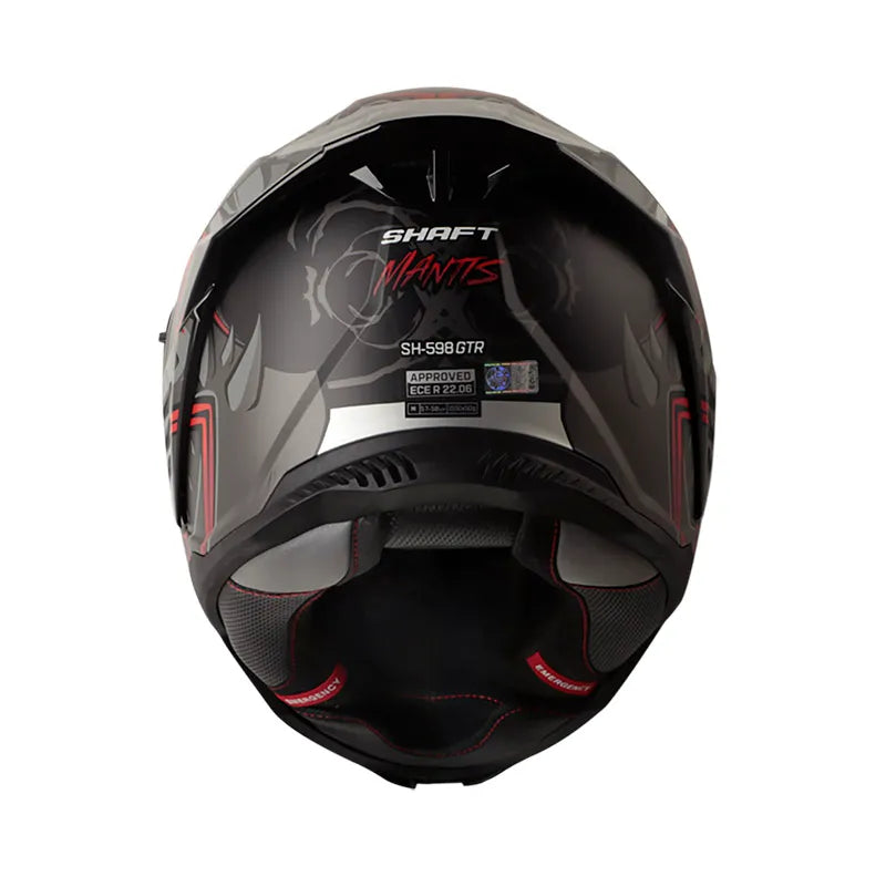 CASCO SHAFT SH-598 GTR MANTIS ROJO