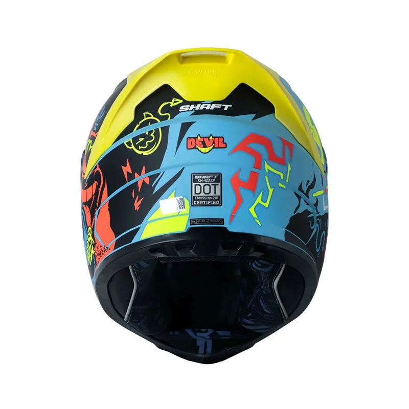 CASCO SHAFT SH-502 SP DEVIL AZUL