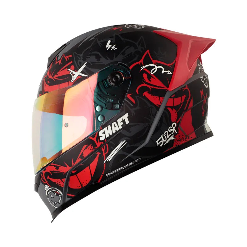 CASCO SHAFT SH-502 SP DEVIL ROJO