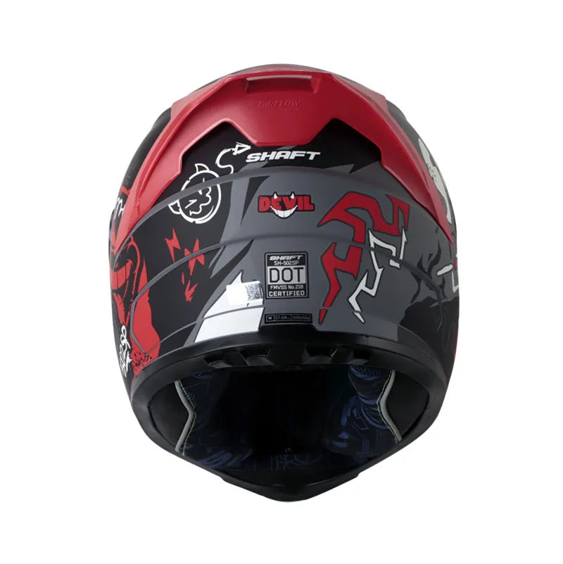 CASCO SHAFT SH-502 SP DEVIL ROJO