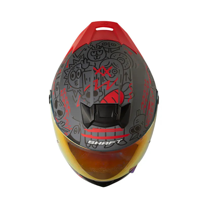 CASCO SHAFT SH-502 SP PEEPS ROJO