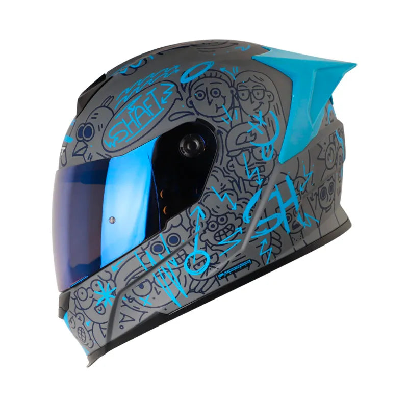 CASCO SHAFT SH-502 SP PEEPS AZUL