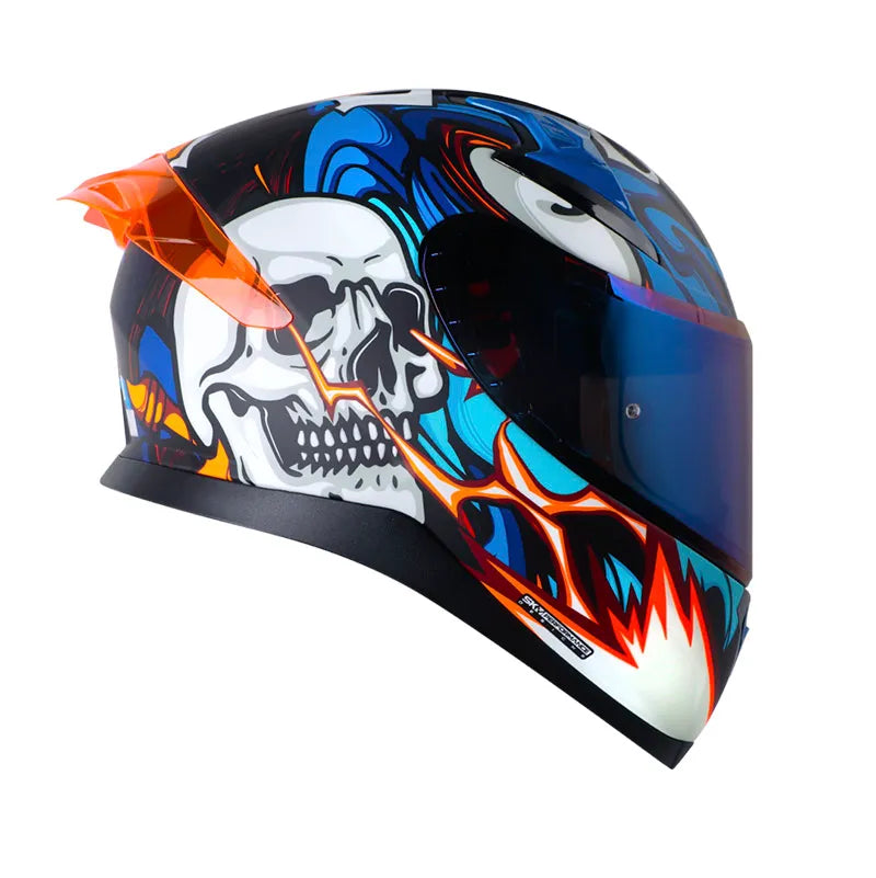 CASCO SHAFT SH-612 PRO DV EVO THE ABISAL AZUL