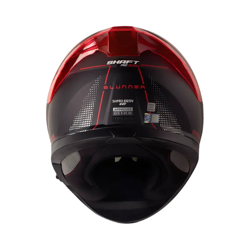 CASCO SHAFT SH-612 PRO DV EVO BLUNNER ROJO