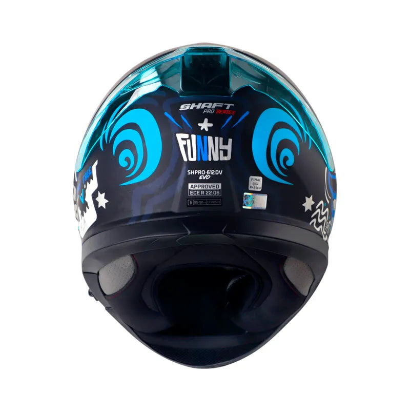 CASCO SHAFT SH-612 PRO DV EVO FUNNY AZUL