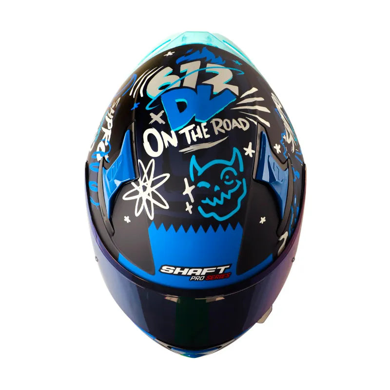 CASCO SHAFT SH-612 PRO DV EVO FUNNY AZUL