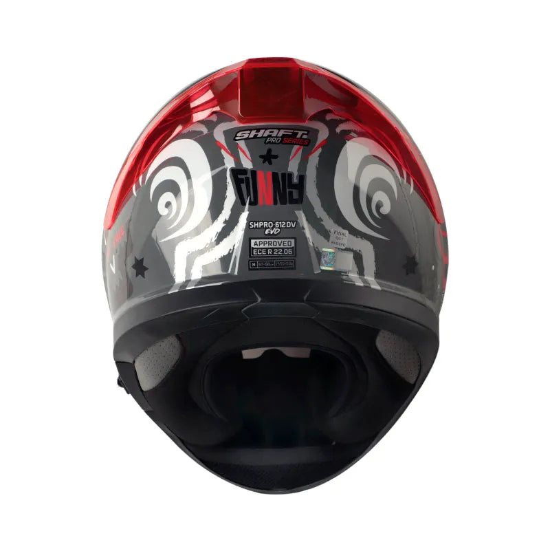 CASCO SHAFT SH-612 PRO DV EVO FUNNY ROJO