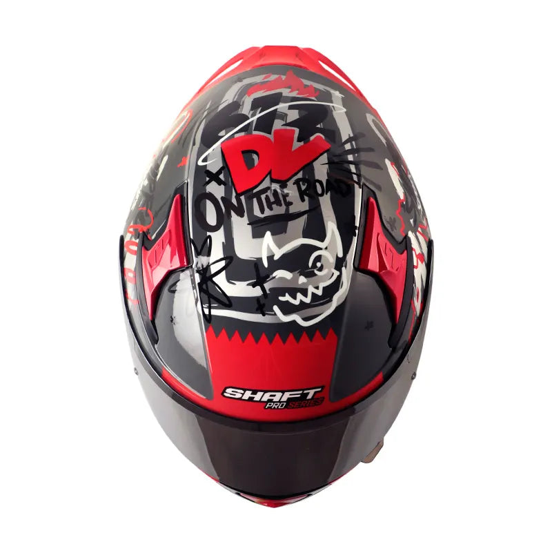 CASCO SHAFT SH-612 PRO DV EVO FUNNY ROJO