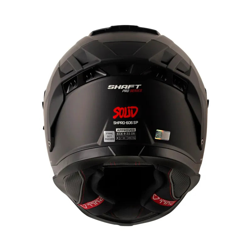 CASCO SHAFT SH-606 SP PRO SOLID ROJO