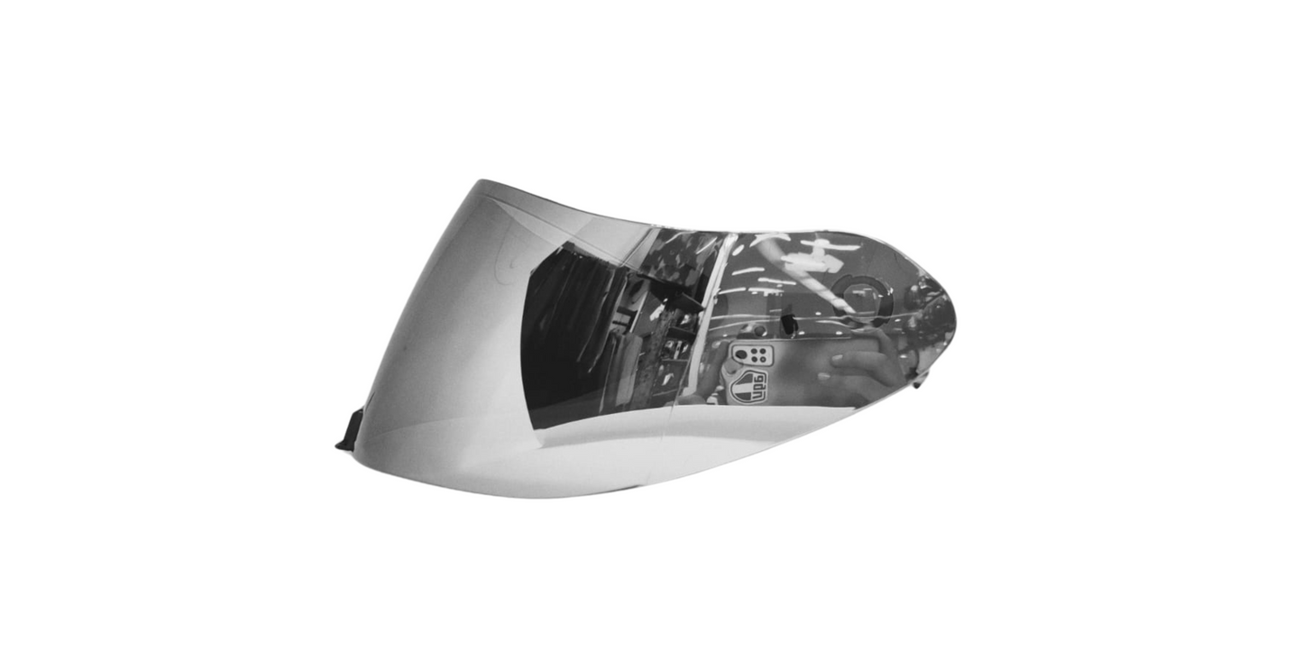 VISOR SCORPION EXO-R420 PLATA + PINLOCK