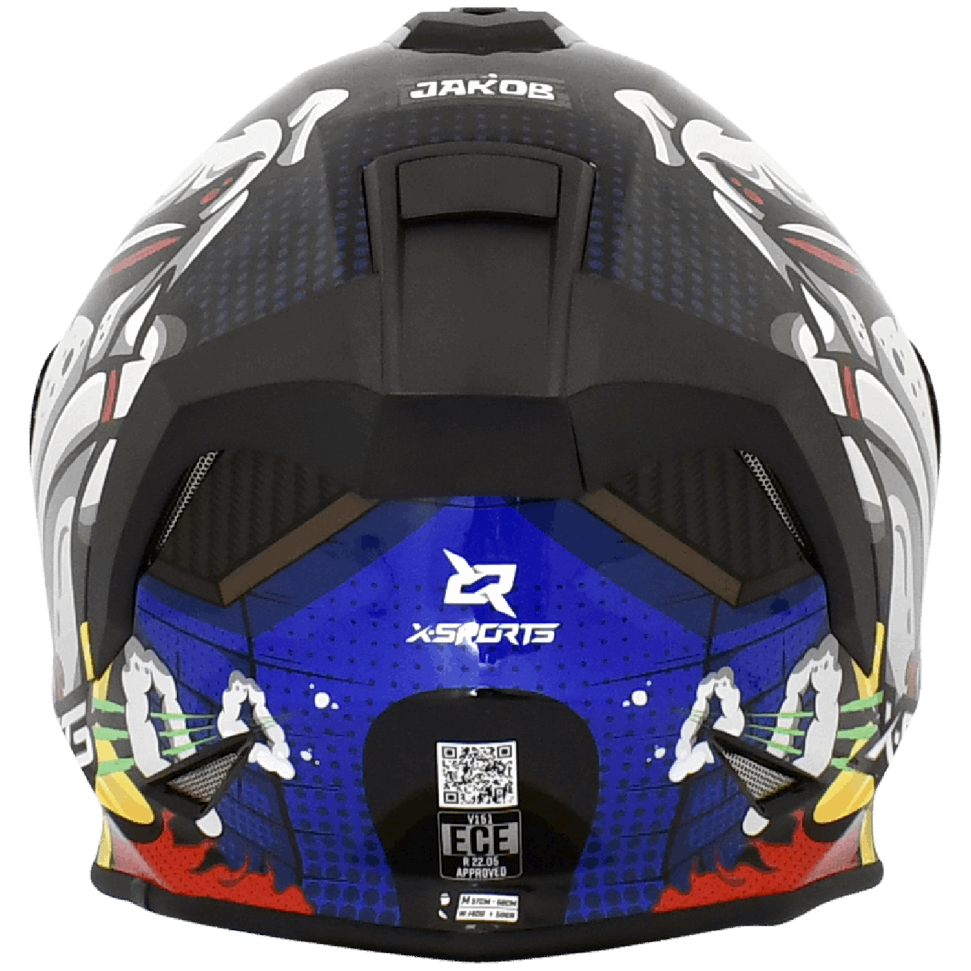 Casco x-sports V151 Jakob BSA MOTOS