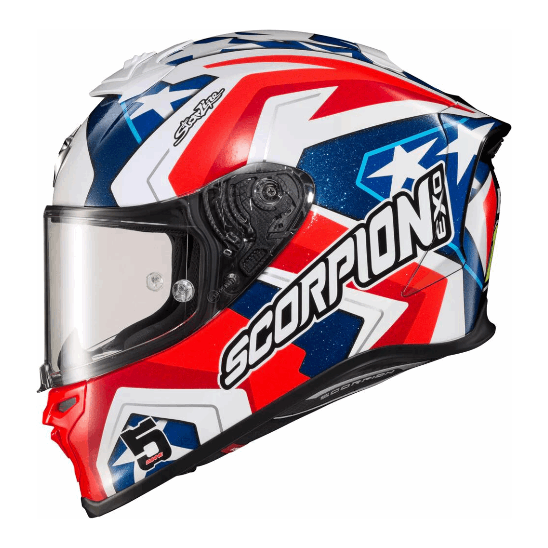 Casco Scorpion Exo-R1 Air Bautista LS BSA MOTOS