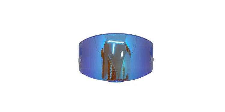 VISOR KYT TT-COURSE AZUL IRIDIUM