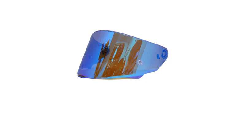 VISOR KYT TT-COURSE AZUL IRIDIUM