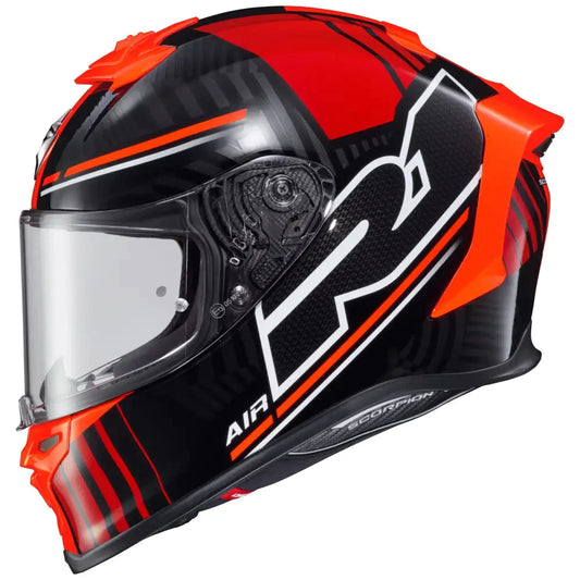 CASCO SCORPION EXO-R1 AIR  JUICE RED