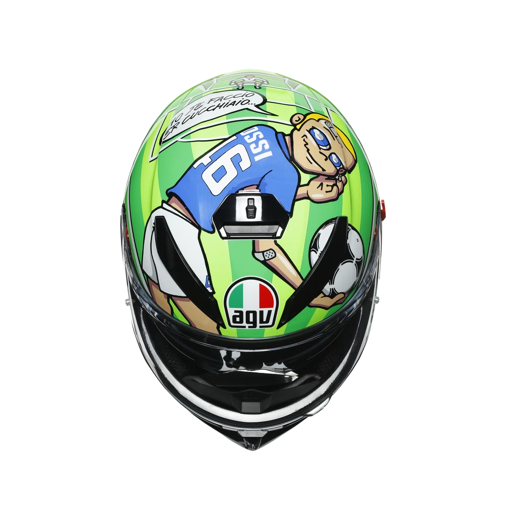 CASCO AGV K3-SV ROSSI MUGELLO 2017