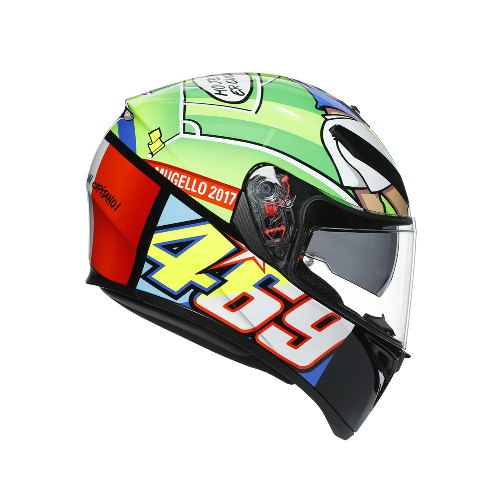 CASCO AGV K3-SV ROSSI MUGELLO 2017