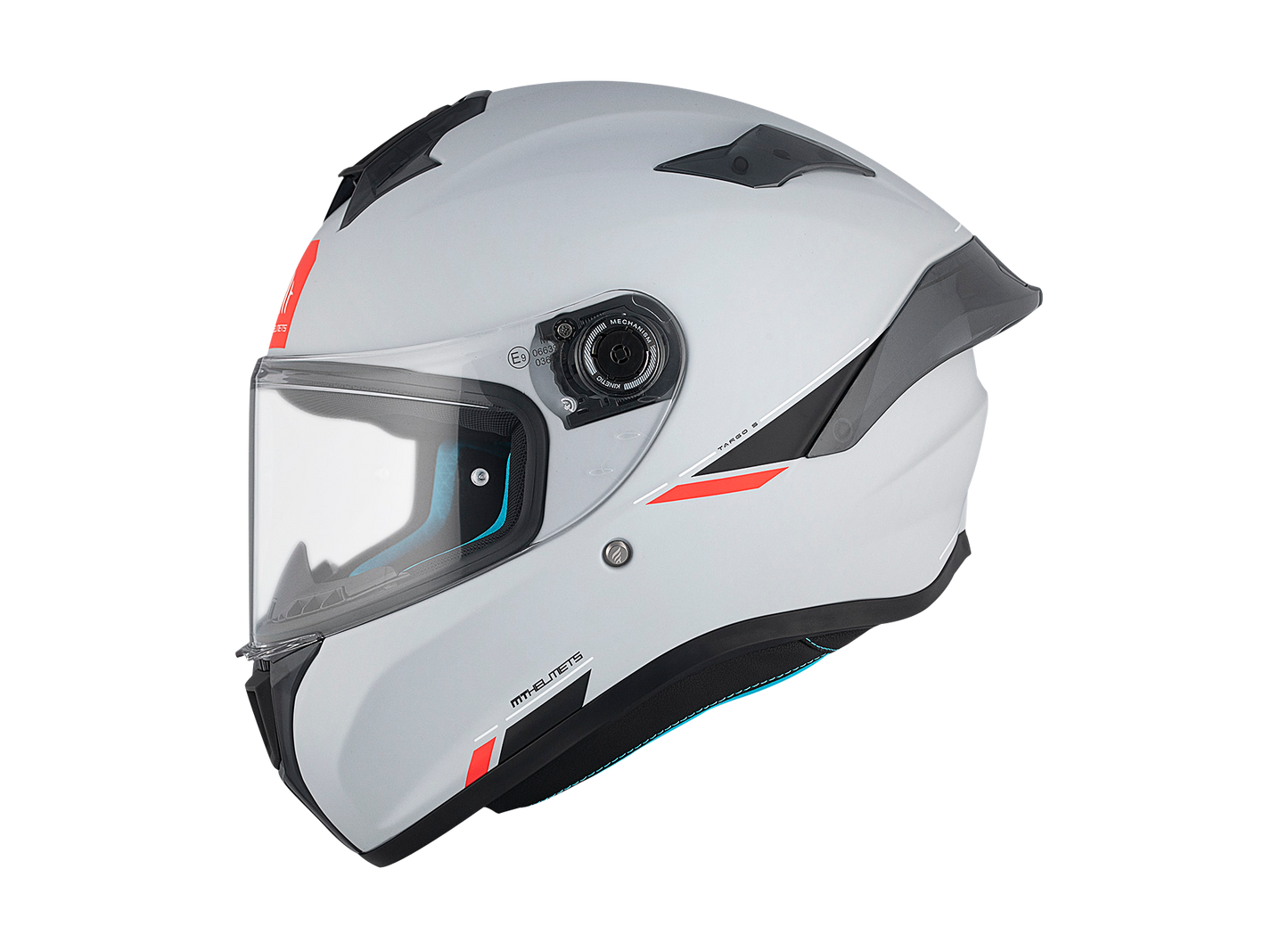 CASCO MT TARGO S A12 BLANCO MATE