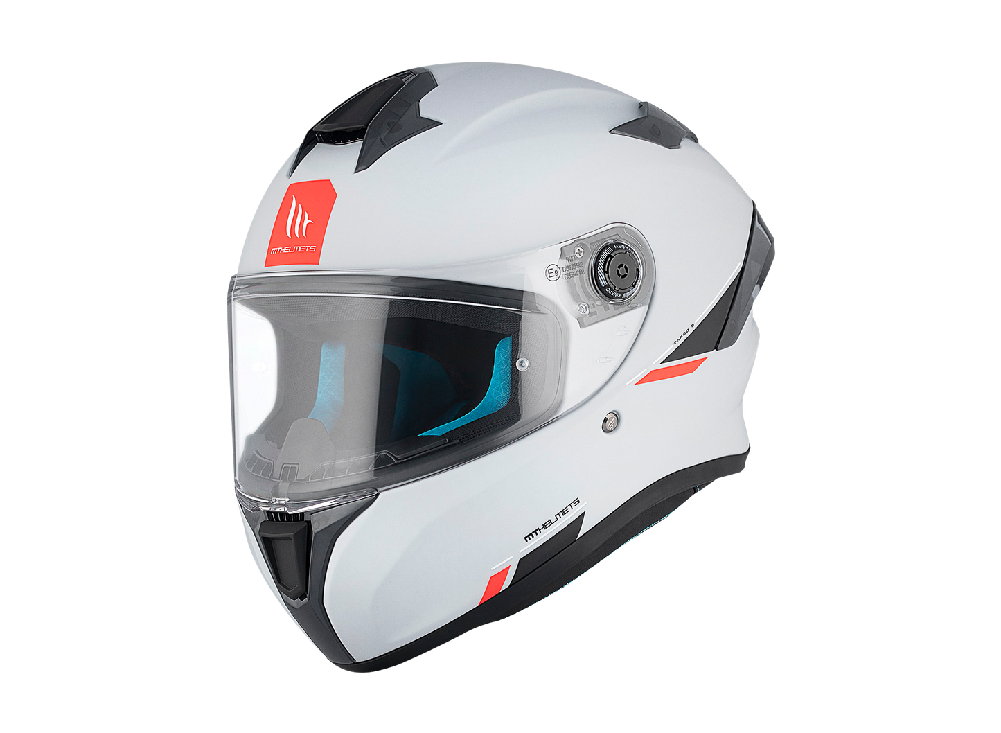 CASCO MT TARGO S A0 BLANCO BRILLANTE