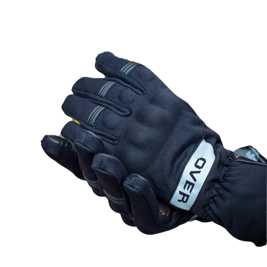 Guantes Over para moto impermeable
